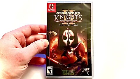 Knights of the Old Republic II: The Sith Lords [LRG #158] - NINTENDO SWITCH - AMBIENT UNBOXING