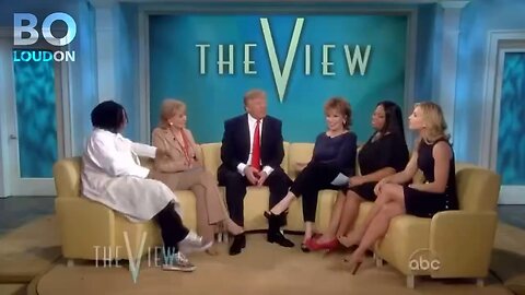 IN 2011, WHOOPI GOLDBERG TOLD DONALD TRUMP SHE LOVED HIM AND THAT THEY WERE FRIENDS!