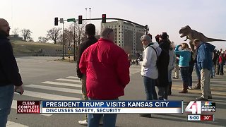 Crown Center locks down for Trump visit