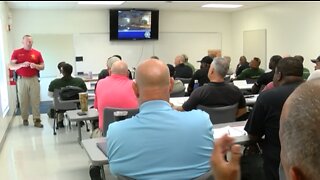 Palm Beach County charter school security guards training underway