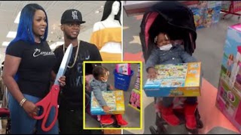 Remy Ma Daughter Reminisce Enjoy's A Toys Shoping With Mom And Dad, It's So Much Fun!🙍🥰