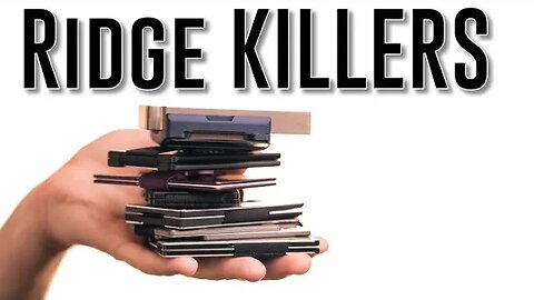 7 MIND-BLOWING Ridge Wallet KILLERS!