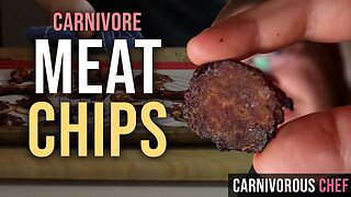 Making CHIPS Out Of MEAT | Carnivore Recipe