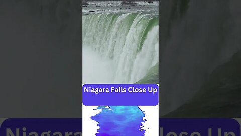 Niagara Falls Sounds Close Up #shorts #short #shortvideo #waterfall #niagarafalls #beautiful