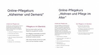 Pflege und Opieka