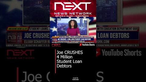 Joe CRUSHES 4 Million Student Loan Debtors #shorts