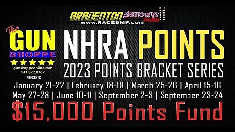 LIVE: Drag Racing - Summit Racing NHRA Bracket Series @bradentonmotorsportspark2637 4.16.23