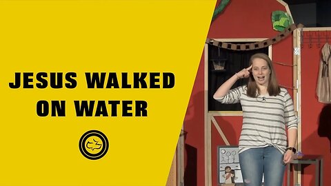 Jesus Walked on Water (Matthew 14; Mark 6; Luke 9; John 6) | Younger Kids | Miss. Ashleigh