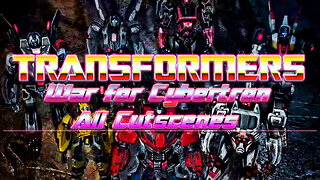 Transformers War for Cybertron All Cutscenes