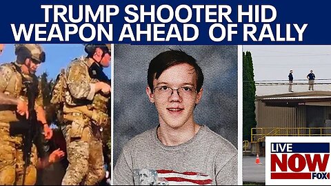 BREAKING: Secret Service reveals Trump shooter hid weapon ahead of rally