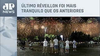 PM registra queda do número de roubos e furtos no Réveillon em Copacabana