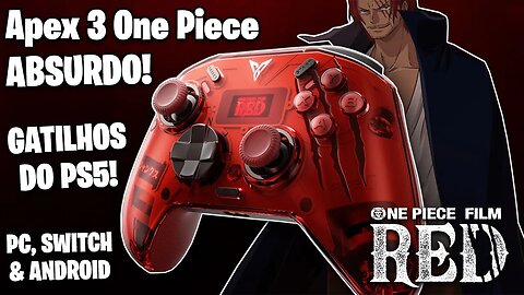 FLYDIGI APEX 3 ONE PIECE EDITION | O MELHOR E MAIS LINDO CONTROLE DO MUNDO!