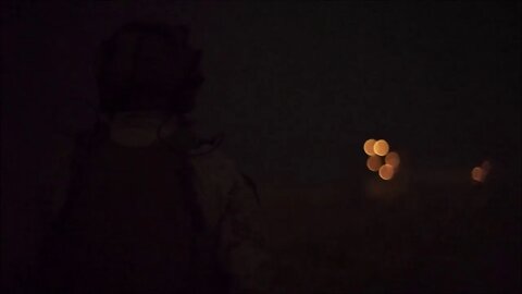 Marine Helicopters Provide Close Air Support at Night #Shorts