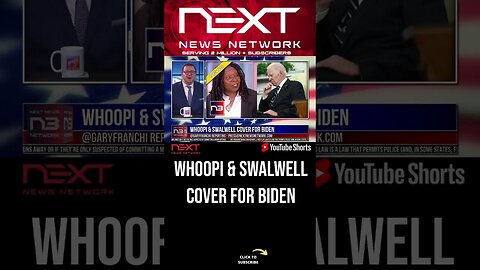 Whoopi & Swalwell Cover for Biden #shorts