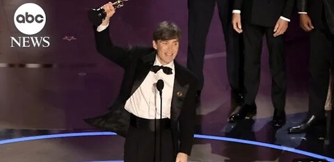 Oscars 2024: Cillian Murphy accepts Academy award for Best actor in 'Oppenheimer '