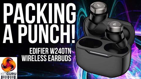 Edifier W240TN Wireless Earbuds - audio nirvana