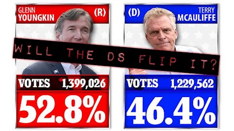 Youngkin vs McAuliffe! Will the DS Flip the Win!?