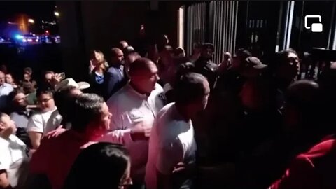 Moments after Texas HD 74 State Representative Eddie Morales assaulted citizen journalist
