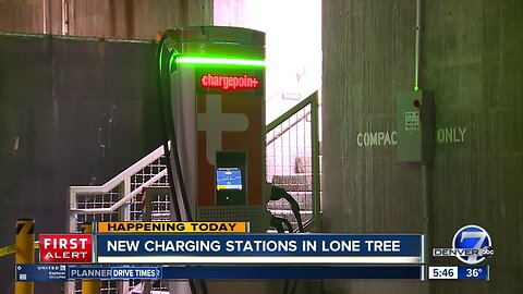 Lone Tree opening new charging stations