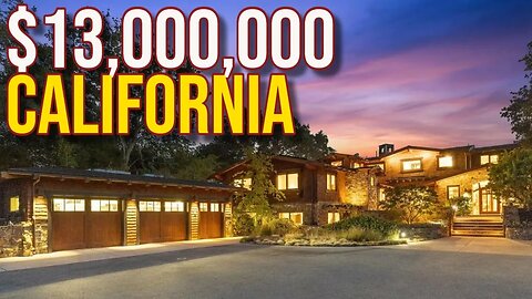 Touring $13,000,000 California Mega Mansion