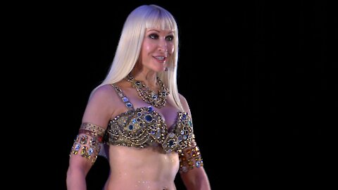 30. Belly Dance How to: Chest Slide & Lift Moves - Belly Dancing - with Neon
