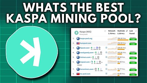 What's The Best Kaspa Pool For Mining?