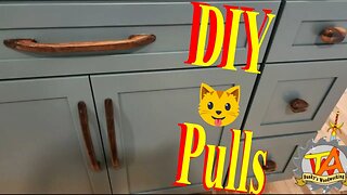 how to make cabinet / drawer handles