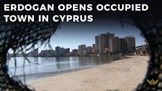 Erdogan opens Cyprus occupied town of Varosha. UN Security Council warns Turkey