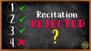 WithOUT all these FOUR, your Qur'an recitation IS REJECTED | Arabic101