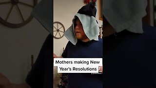 Mothers making their New Year's Resolutions!