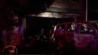 Fire displaces family near Pecos, Desert Inn