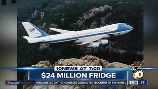 $24 million fridge on Air Force One?