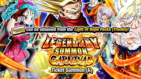 Dokkan Battle Global Trunks Tickets LFG shaft-master