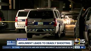 Argument leads to deadly shooting in Phoenix overnight