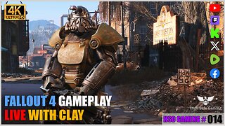 FROM THE BEGINNING [P. 3] | FALLOUT 4 GAMEPLAY | GAMING w/ CLAY | HSG 014 [LIVE]