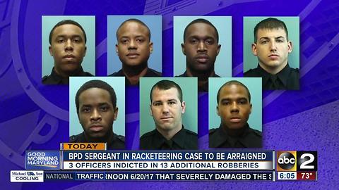 BPD sergeant in racketeering case to be arraigned