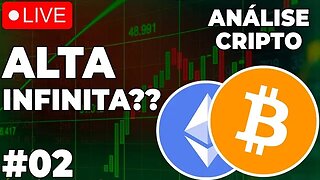 ALTA INFINITA???? BTC BITCOIN E ETH ETHEREUM! AIRDROP WAVES! #02