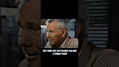 Johnny Carson on the dangers of abusing the Tonight Show #zoobox #shorts #johnnycarson #tonightshow