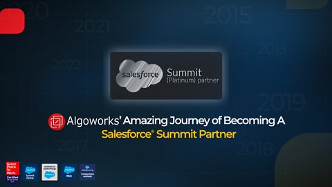 Our journey of becoming a salesforce summit partner