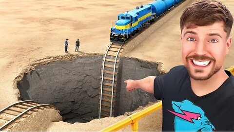 @@ Train Vs Giant Pit ##