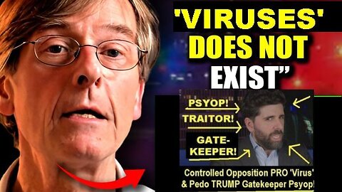 PRO PEDO TRUMP Psyop 'The People's Voice': Pfizer Dr Mike Yeardon: 'Viruses Do NOT Exist'!