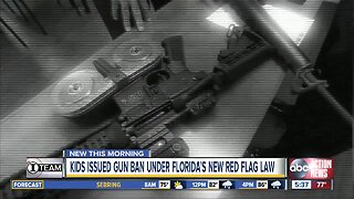Fla. kids as young as 8 face gun ban under new red flag law