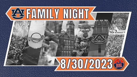 LIVE | Auburn Family Night | August 30th | Auburn Football vs. UMass Hype!