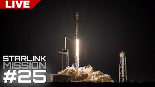 SpaceX Starlink Launch #25 | LIVE