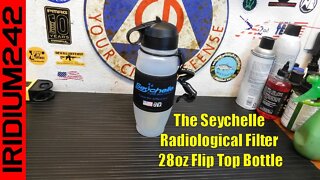 The Seychelle Radiological Filter 28oz Flip Top Bottle