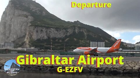 Five Meters to the Runway; easyJet Taxi and Departure
