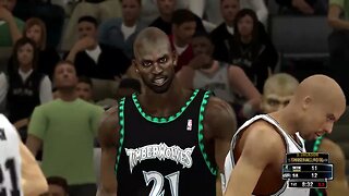 NBA Simulations: The 2003 San Antonio Spurs vs The 2004 Minnesota Timberwolves @ SBC Center