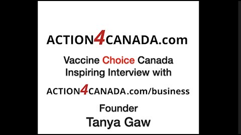 Tanya Gaw of Action4Canada inspires ACTION!