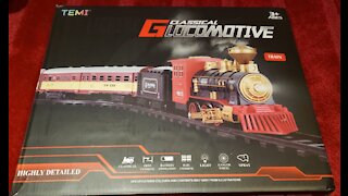 Unboxing the TEMI G1 Classical Train Steam Locomotive