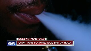 Appellate court grants temporary delay on flavored e-cigarette ban